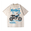 Honda Car  Monkey 125cc Vintage Wash Japanese Design T-Shirt