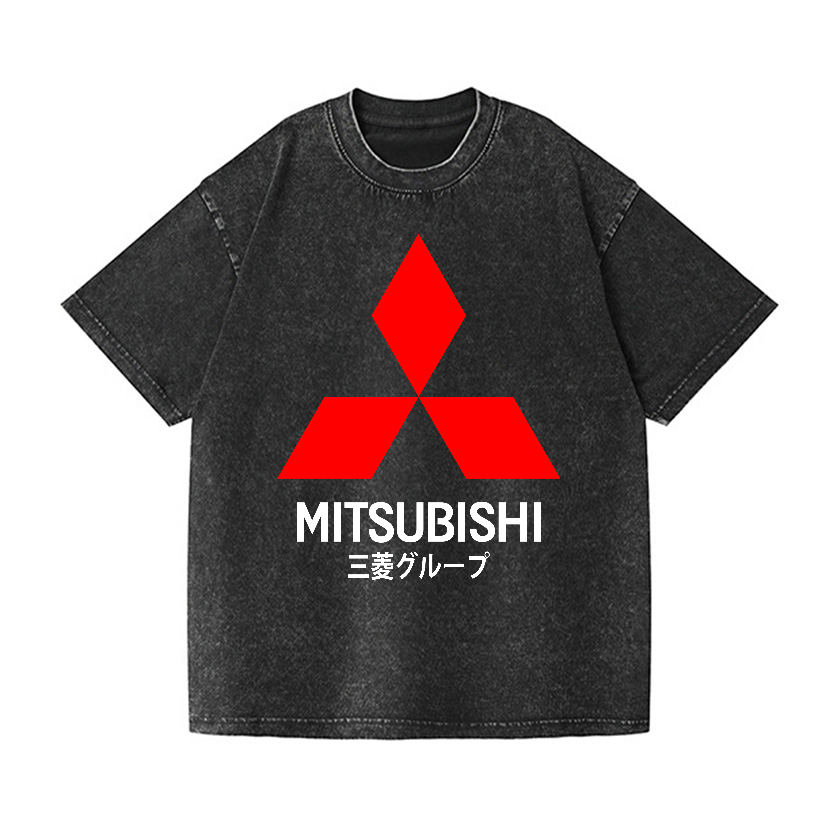 Mitsubishi Car  Vintage Wash Japanese Design T-Shirt