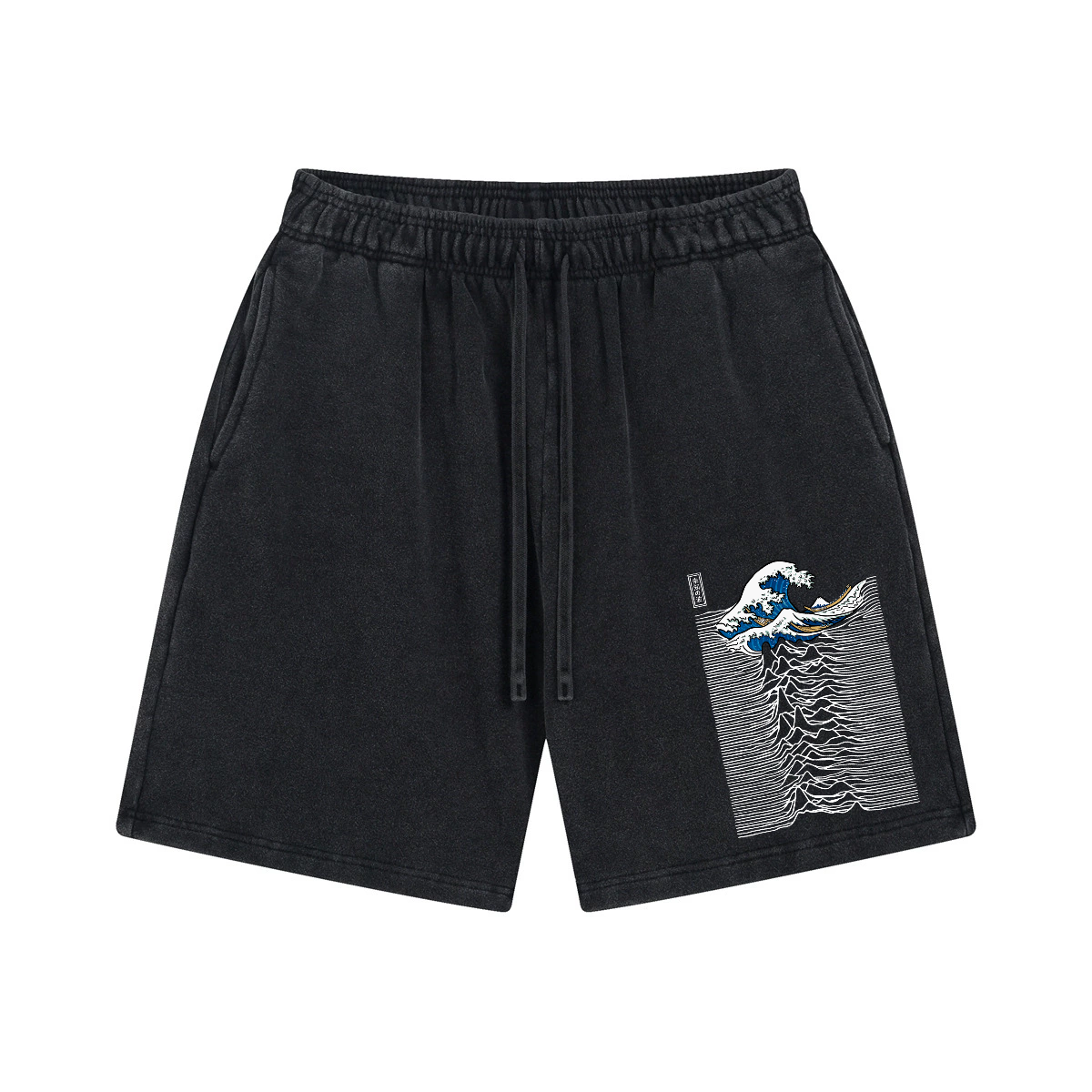 Wave Vintage Pure Thick Cotton Shorts