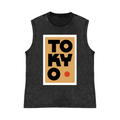 Tokyo Pure Cotton Wash-Dyed Sleeveless Tank Top