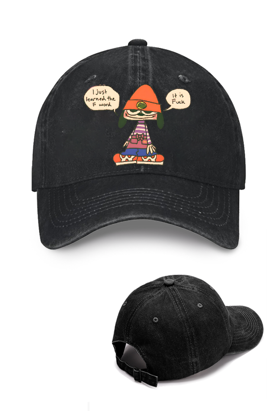 PaRappa the Rapper Vintage Cotton Cap