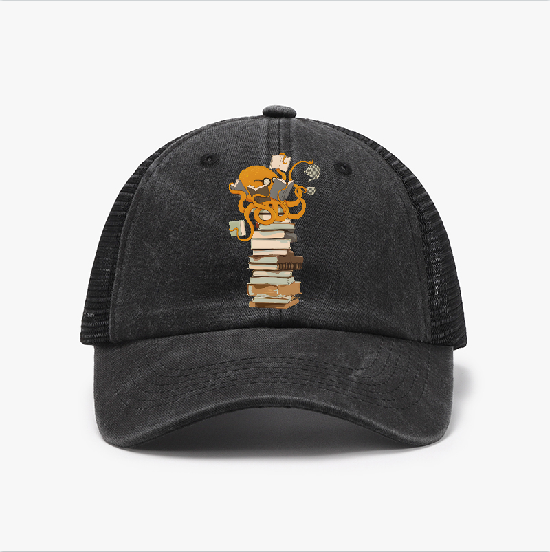 Octopus Vintage Cotton Breathable Hat