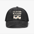 Mahjong Vintage Cotton Breathable Hat