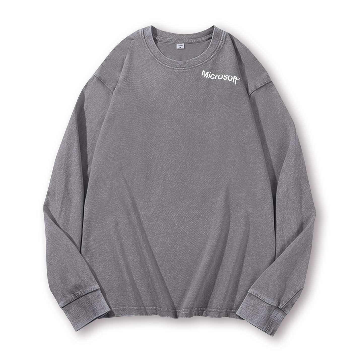 Microsoft Windows 98 Vintage Washed Cotton Back Art Long-sleeve T-shirt