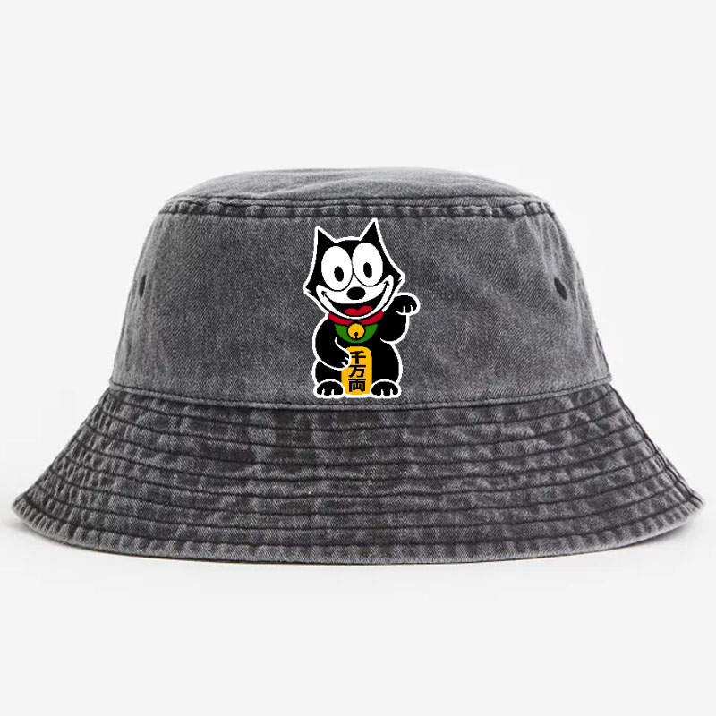 Felix The Cat Vintage 100% Cotton Bucket Hat