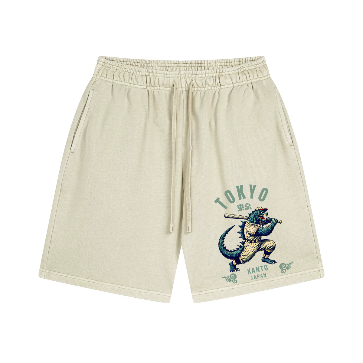Tokyo Kanto Japan Vintage Pure Thick Cotton Shorts