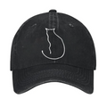 Mila Cat Vintage Cotton Cap