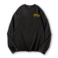 Osaka Tiger Vintage Washed Cotton Back Art Long-sleeve T-shirt