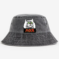 Hausu Cat Vintage 100% Cotton Bucket Hat