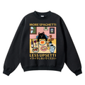 Sphaghetti Cat Vintage Cotton Blend Crewneck Sweatshirt