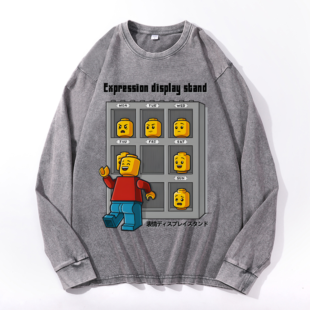 Lego Vintage Cotton Wash Long-sleeve T-shirt