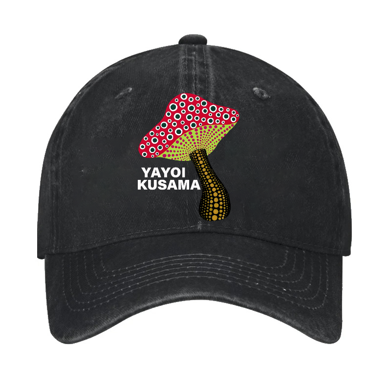 Yayoi Kusama Mushroom Vintage Cotton Cap