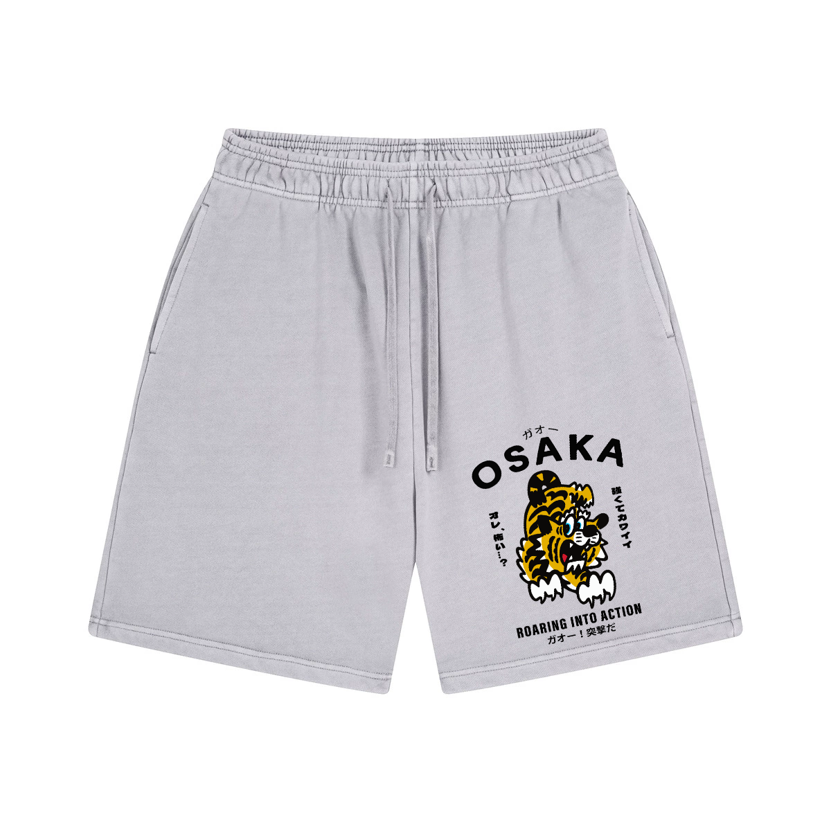 Osaka Tiger Vintage Pure Thick Cotton Shorts