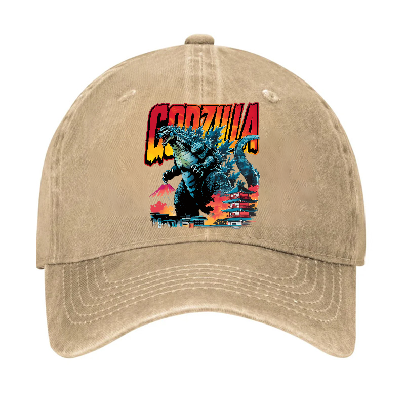 Kaiju Roars Vintage Cotton Cap