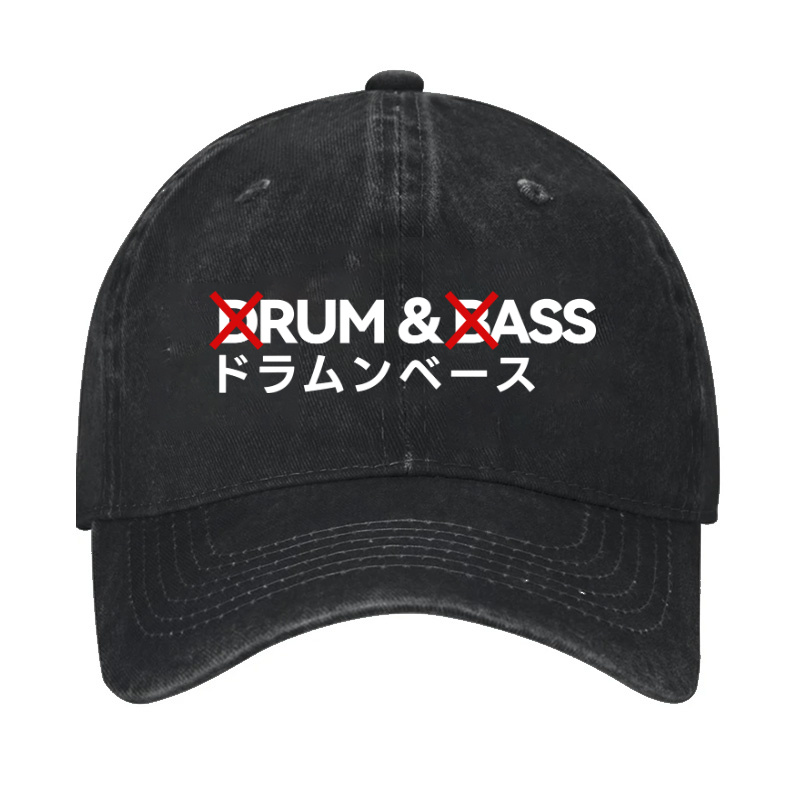 Drum and Bass Vintage Cotton Cap