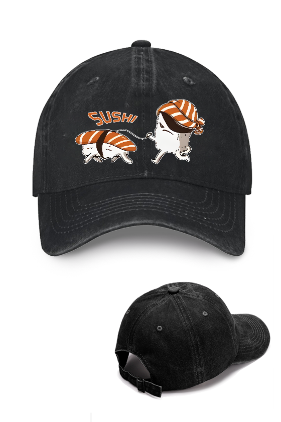 Sushi Vintage Cotton Cap
