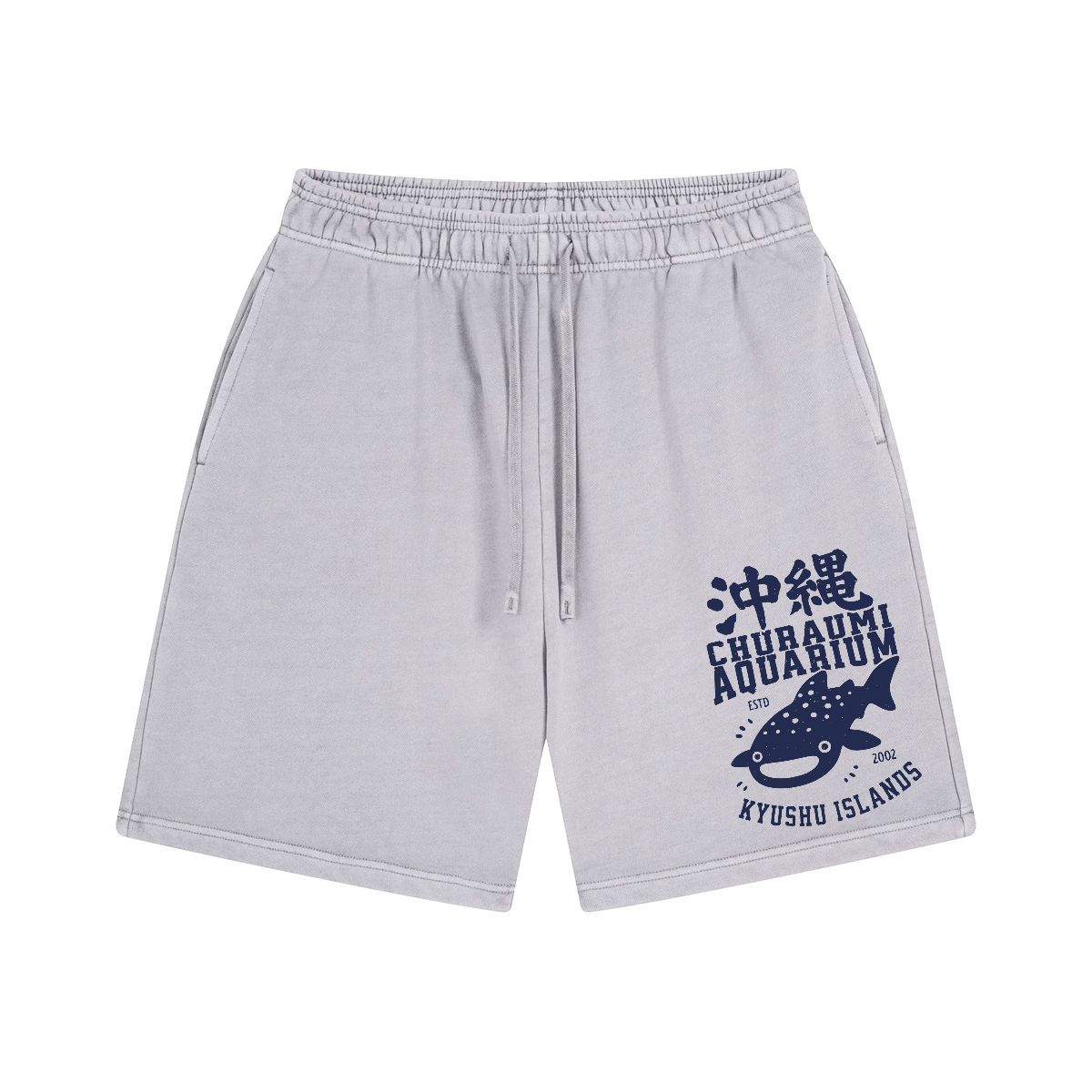 Fish Vintage Pure Thick Cotton Shorts