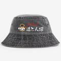 Dotonbori Vintage 100% Cotton Bucket Hat