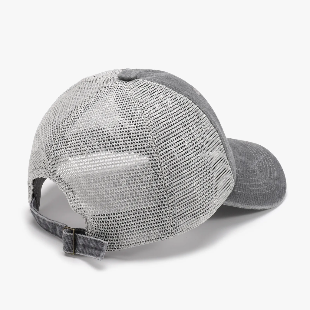 Black Cat Vintage Cotton Breathable Hat