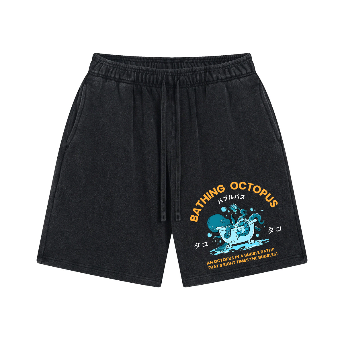 Octopus Vintage Pure Thick Cotton Shorts