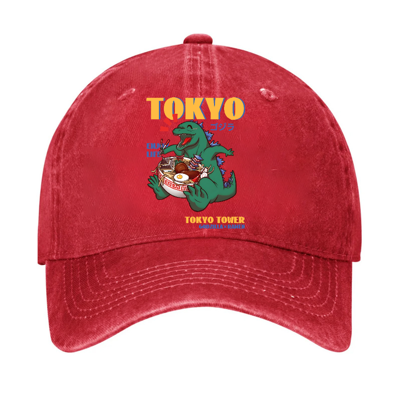 Tokyo Kaiju Vintage Cotton Hat