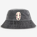 Ghibli No Face Kaonashi Vintage 100% Cotton Bucket Hat