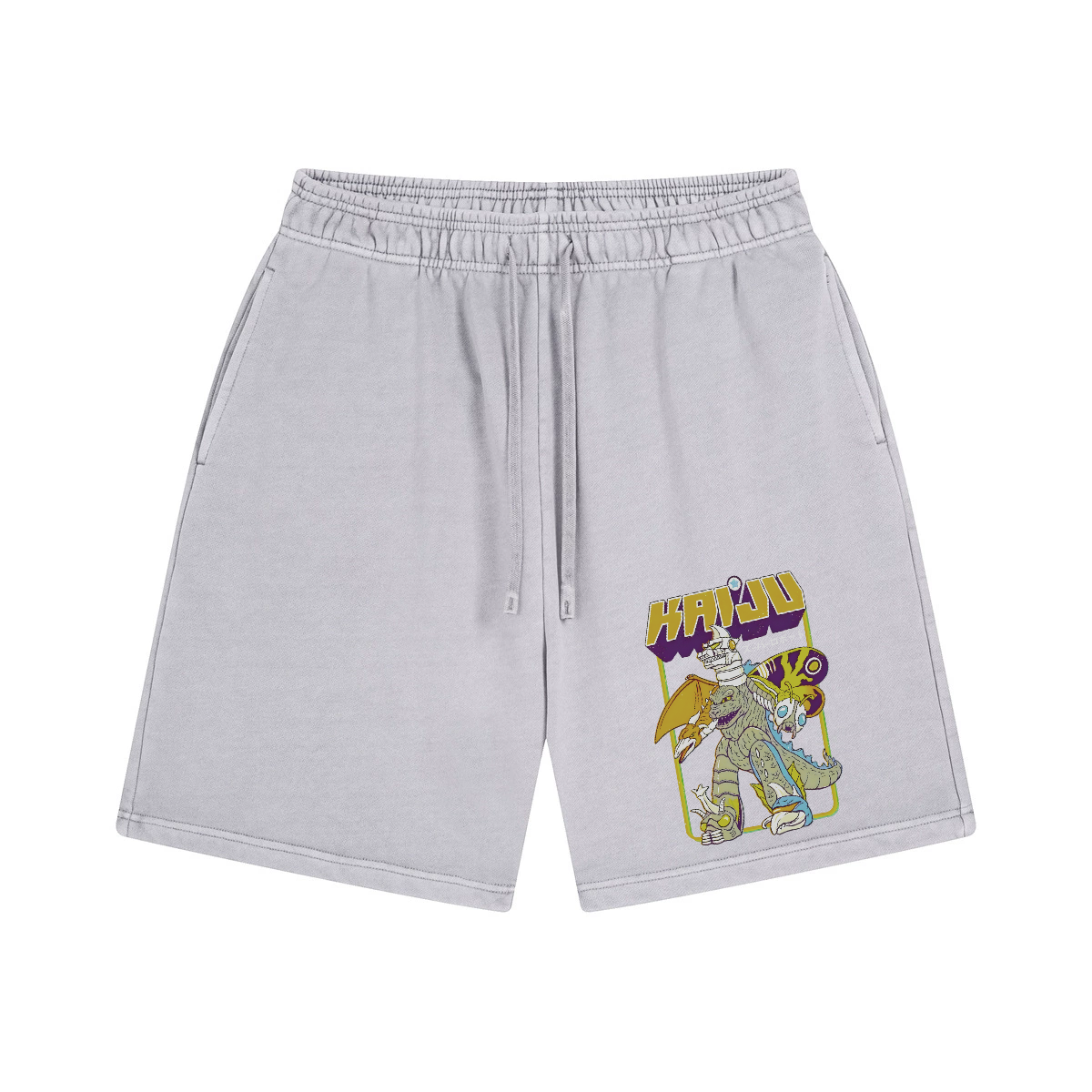 Kaiju Monster Vintage Pure Thick Cotton Shorts