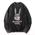 Aya Takano Vintage Cotton Wash Long-sleeve T-shirt
