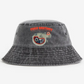 Fugu Anatomy Pufferfish Vintage 100% Cotton Bucket Hat