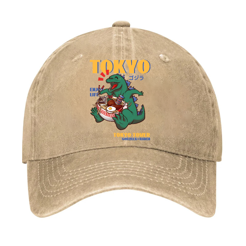 Tokyo Kaiju Vintage Cotton Hat