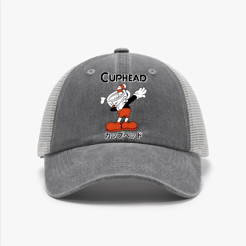 Cuphead Vintage Cotton Breathable Hat