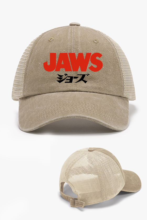 Jaws Vintage Cotton Breathable Hat