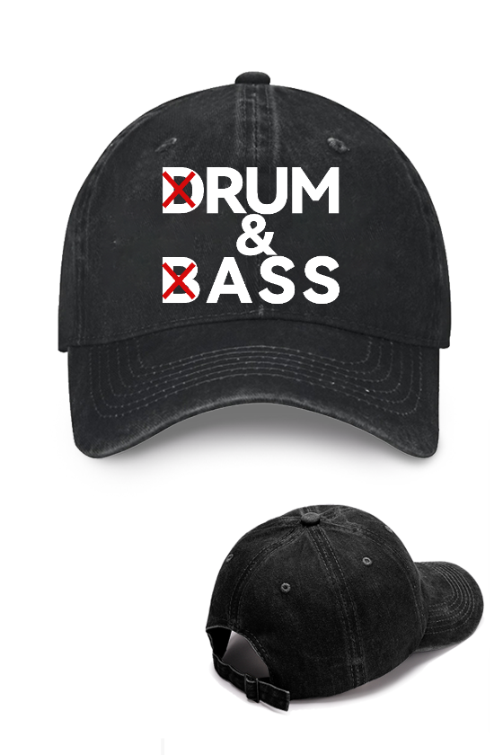 Drum and Bass Vintage Cotton Cap