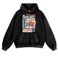 Takoyaki Octopus Vintage Washed Thick Cotton Hoodie