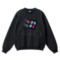 Microsoft 98 Vintage Cotton Blend Crewneck Sweatshirt