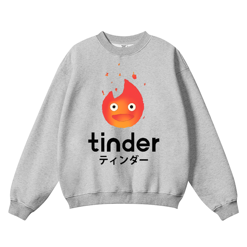 Ghibli Vintage Cotton Blend Crewneck Sweatshirt
