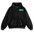 Hatsune Miku Vintage Washed Cotton Back Art Hoodie