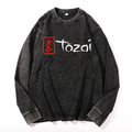 Tozai Sake Vintage Cotton Wash Long-sleeve T-shirt