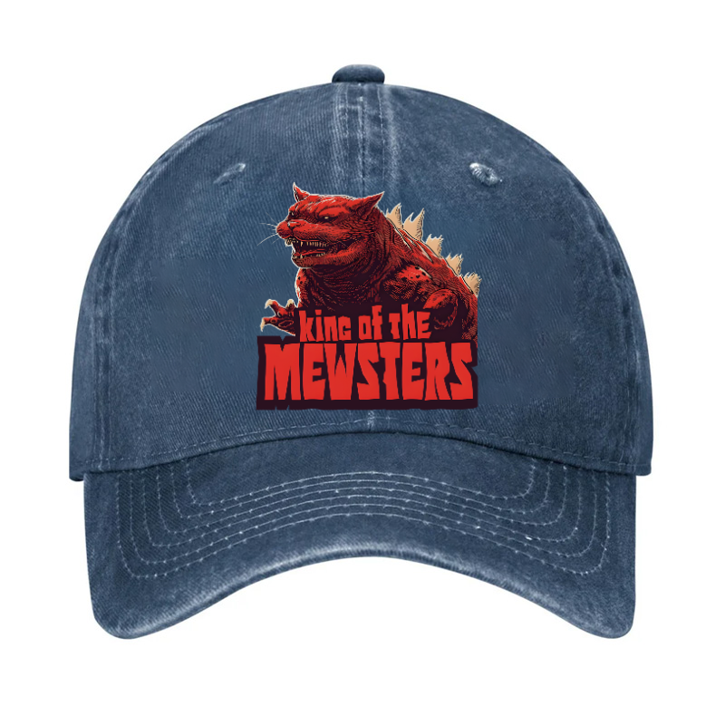 Catzilla Cat Kaiju Vintage Cotton Cap