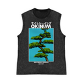 Okinawa Pure Cotton Wash-Dyed Sleeveless Tank Top