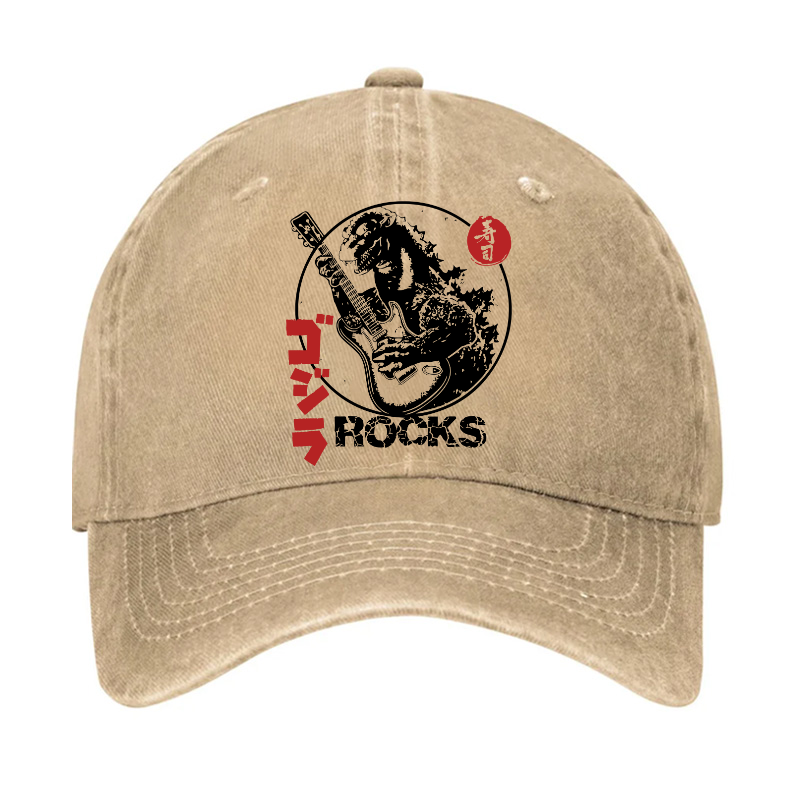 Rock Kaiju Vintage Cotton Hat