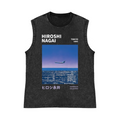 Hiroshi Nagai Pure Cotton Wash-Dyed Sleeveless Tank Top
