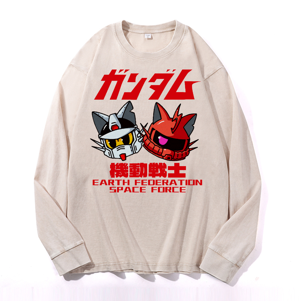 E.F.S.F. Vintage Cotton Wash Long-sleeve T-shirt