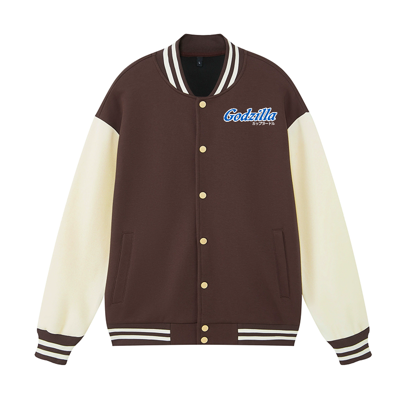 Kaiju Cup Noodles Vintage Cotton Varsity Jacket