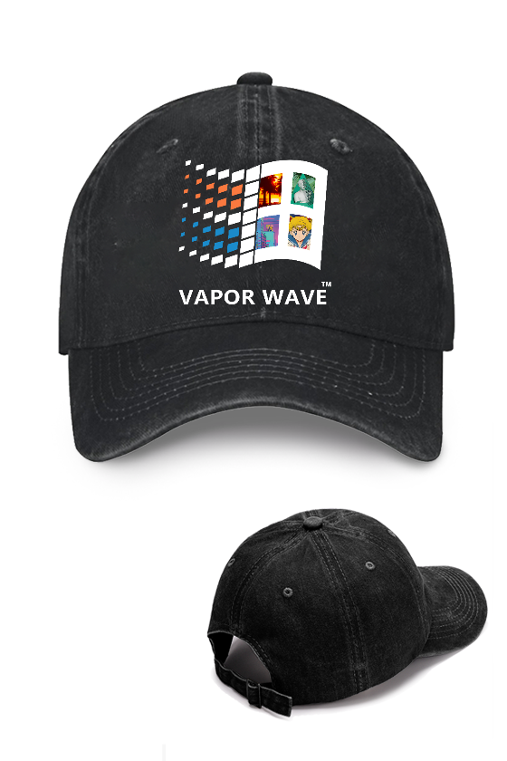 Vaporwave 95 Vintage Cotton Cap