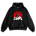 Kaiju Vintage Washed Thick Cotton Hoodie