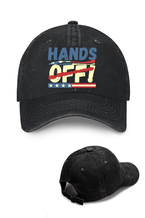 Hands Off! Vintage Cotton Cap