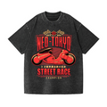 Kanto Tokyo Street Race Vintage Wash Japanese Design T-Shirt