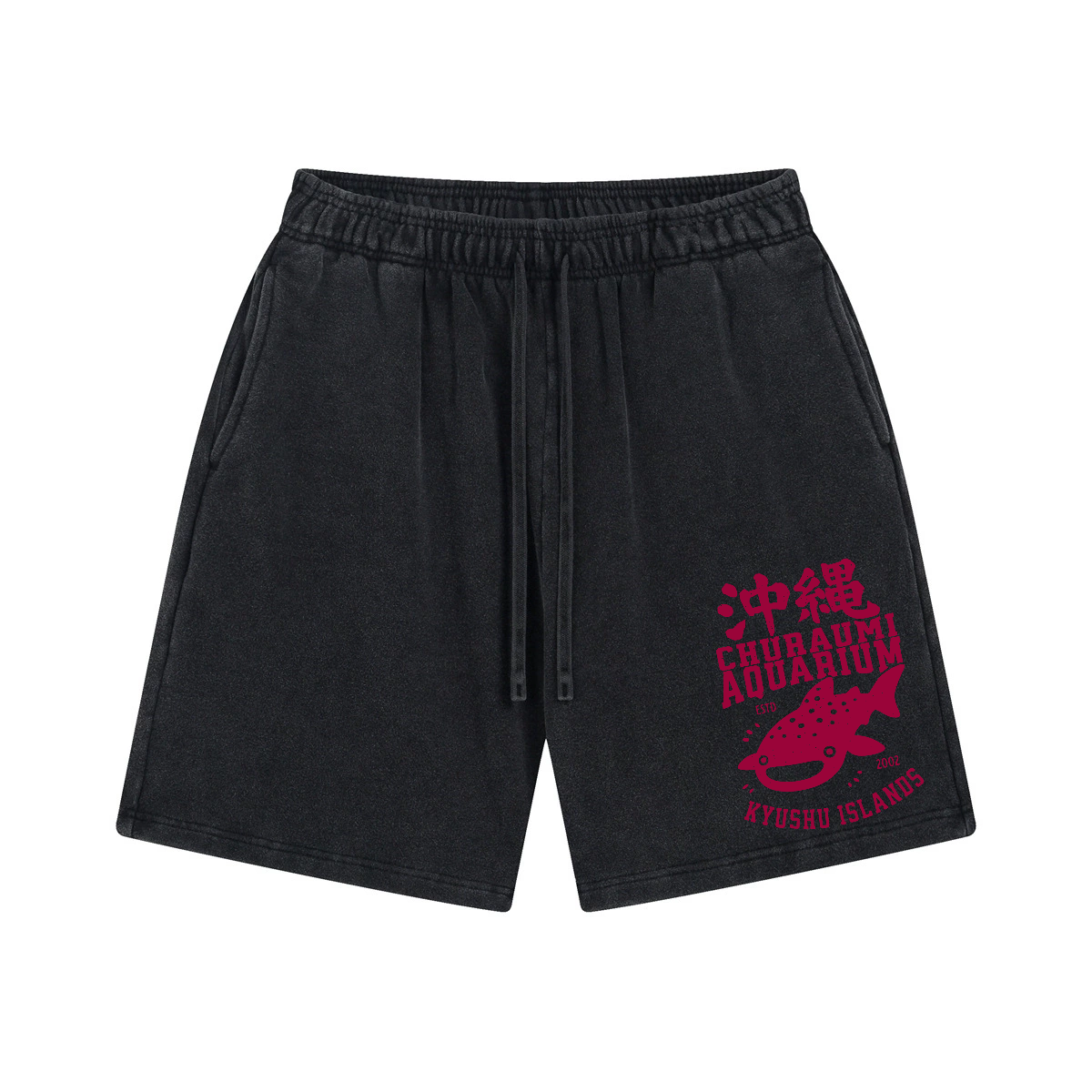 Fish Vintage Pure Thick Cotton Shorts