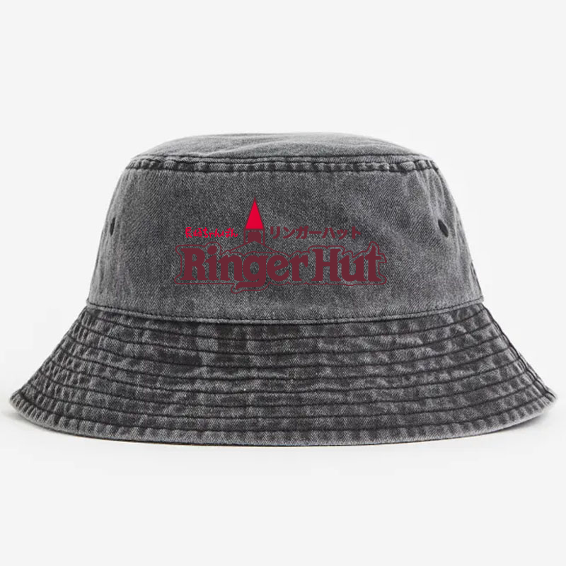 Ringer Hut Vintage 100% Cotton Bucket Hat